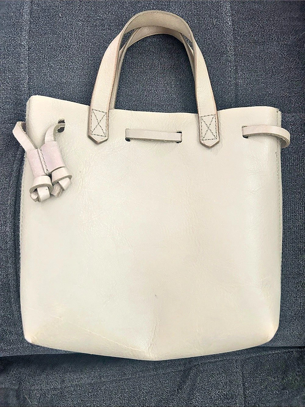 Madwell  Leather gray small bag
